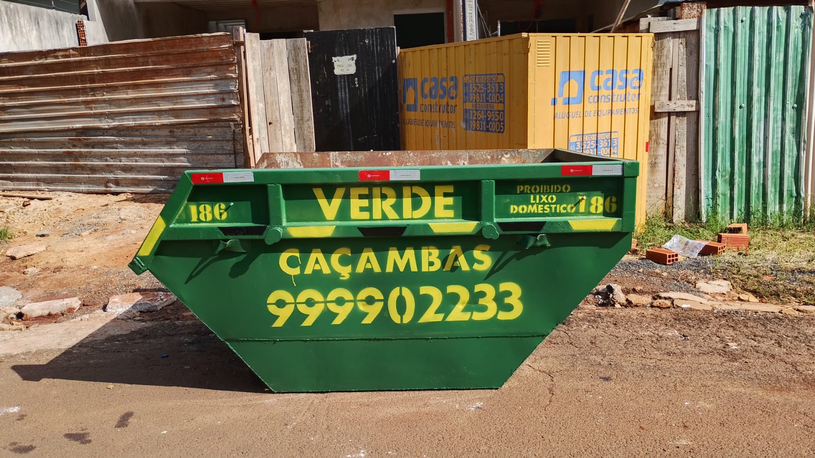Aluguel de Caçamba - Verde Caçambas